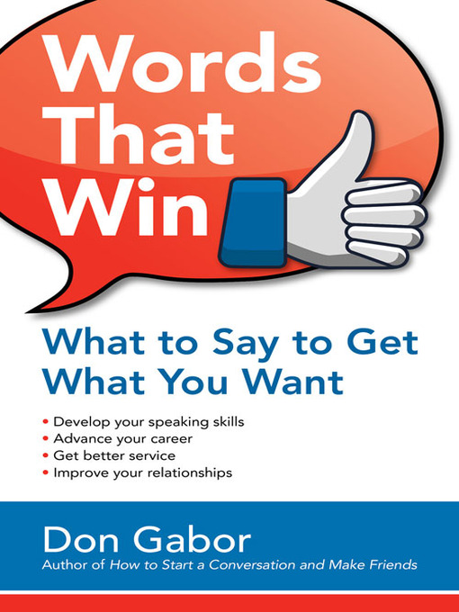 Title details for Words That Win by Don Gabor - Available